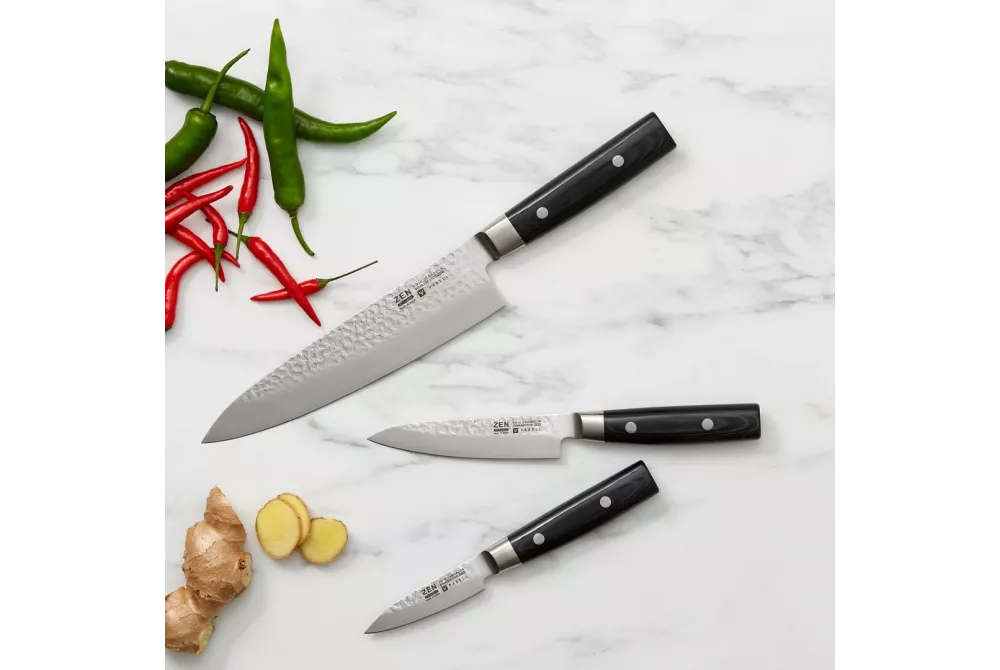 Ножи Yaxell для работы с твердыми и мягкими текстурами продуктов