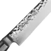 Нож для нарезки 255 мм дамасская сталь, серия ZEN Yaxell 35509ВП - Фото 3