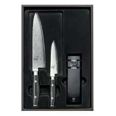 Набор ножей из 3-х предметов, дамасская сталь, серия RAN Yaxell 36000-003