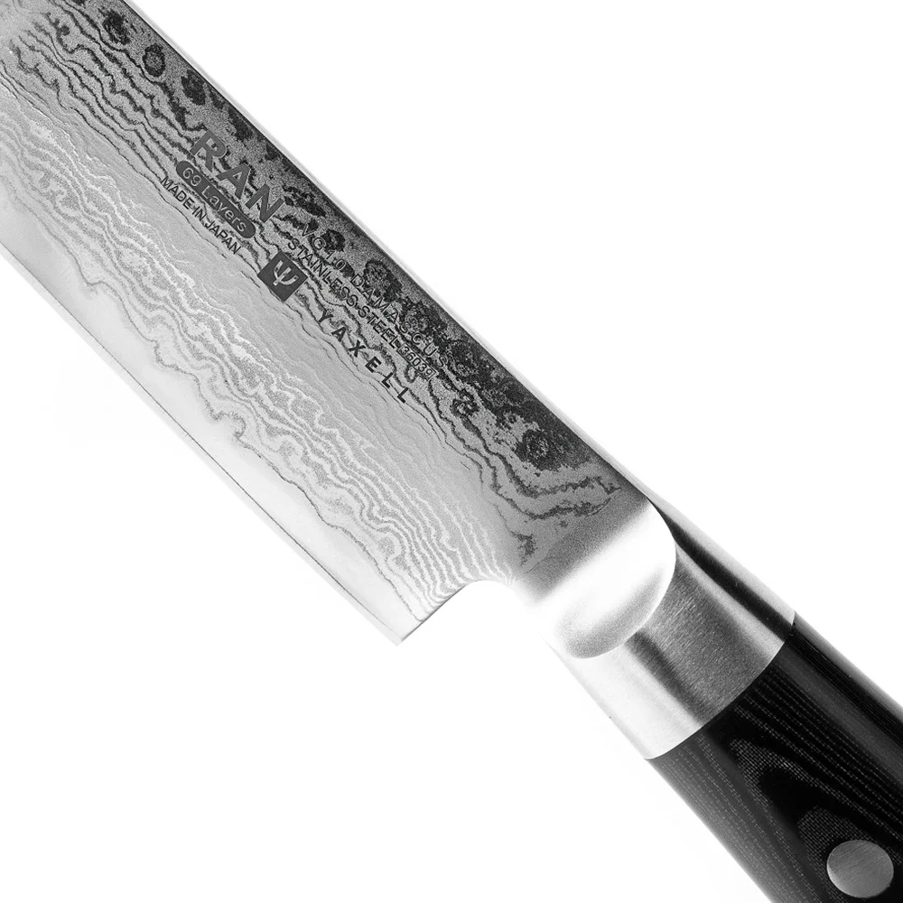 Нож для нарезки 255 мм дамасская сталь, серия RAN Yaxell 36009ВП - Фото 2 Нож для нарезки 255 мм дамасская сталь, серия RAN Yaxell 36009ВП
