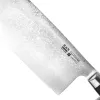 Ніж Китайський шеф 180 мм дамаська сталь, серія RAN Yaxell 36019 - Фото 2