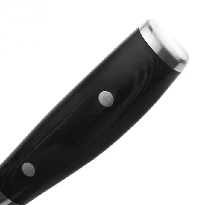 Нож Киритсуке 200 мм дамасская сталь, серия RAN Yaxell 36034 - Фото 4 Нож Киритсуке 200 мм дамасская сталь, серия RAN Yaxell 36034