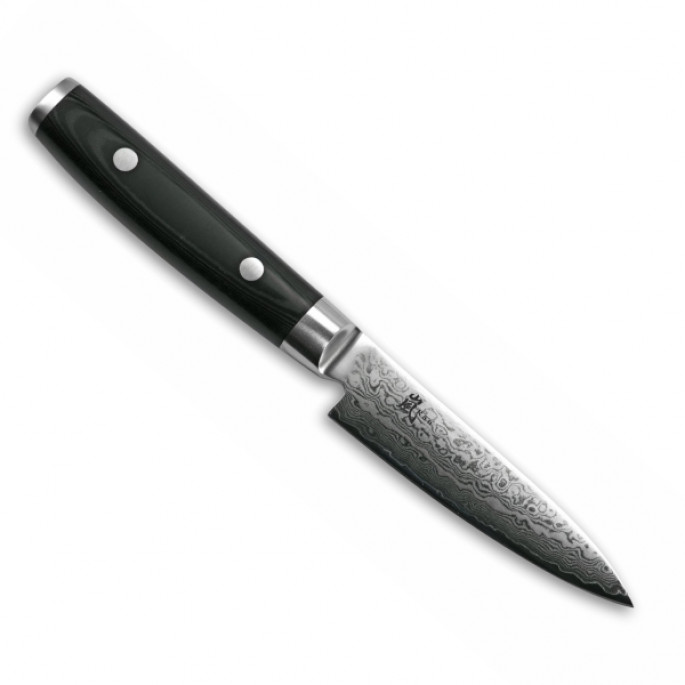 Нож для чистки овощей и фруктов 100 мм дамасская сталь, серия RAN Yaxell Yaxell 36035 - Фото 1 Нож для чистки овощей и фруктов 100 мм дамасская сталь, серия RAN Yaxell Yaxell 36035