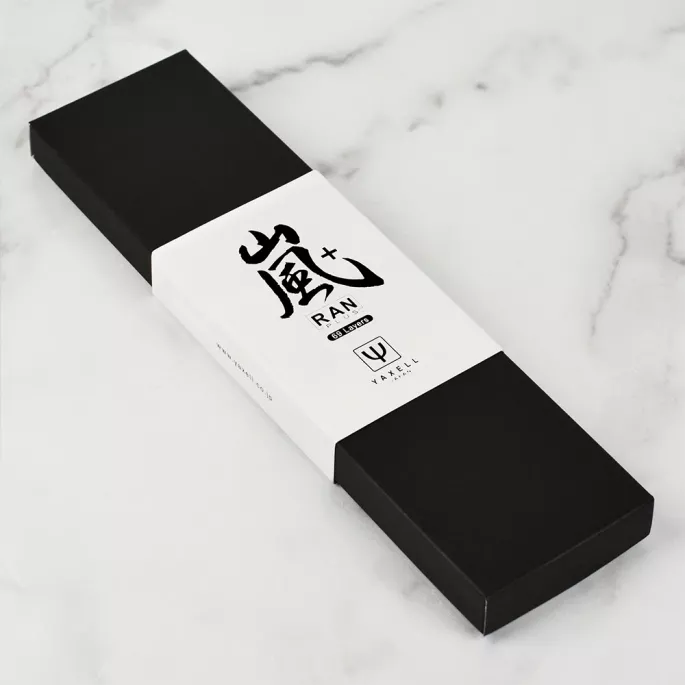 Кухонный нож 120 мм дамасская сталь, серия RAN PLUS Yaxell 36602 - Фото 3 Кухонный нож 120 мм дамасская сталь, серия RAN PLUS Yaxell 36602