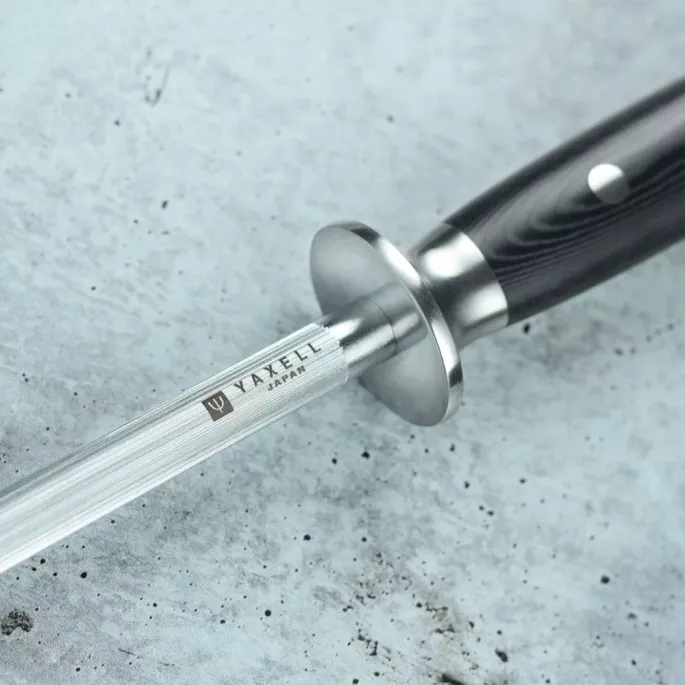 Мусат 250 мм серія RAN PLUS Yaxell 36680ВП - Фото 4 Мусат 250 мм серія RAN PLUS Yaxell 36680ВП