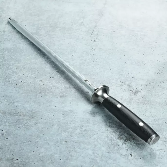 Мусат 250 мм серія RAN PLUS Yaxell 36680ВП - Фото 5 Мусат 250 мм серія RAN PLUS Yaxell 36680ВП