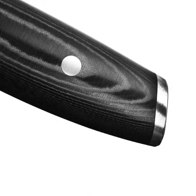 Кухарський шеф-ніж 255 мм дамаська сталь, серія TSUCHIMON Yaxell 36710ВП - Фото 5 Кухарський шеф-ніж 255 мм дамаська сталь, серія TSUCHIMON Yaxell 36710ВП