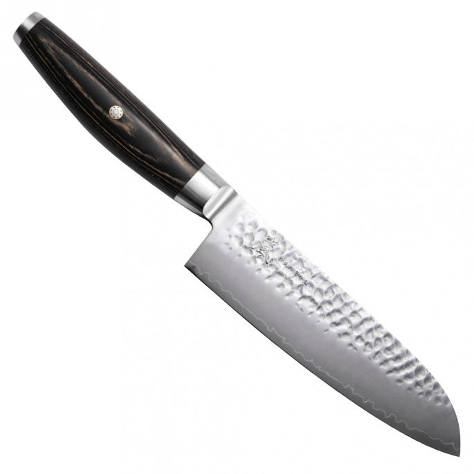 Ніж Сантоку 165 мм дамаська сталь, серія KETU Yaxell 34901 - Фото 1 Ніж Сантоку 165 мм дамаська сталь, серія KETU Yaxell 34901