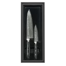 Набір ножів з 2-х предметів, дамаська сталь, серія GOU Yaxell 37000-902ВП