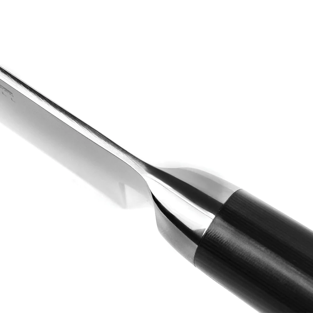 Ніж Сантоку 165 мм дамаська сталь, серія GOU Yaxell 37001GВП - Фото 4 Ніж Сантоку 165 мм дамаська сталь, серія GOU Yaxell 37001GВП