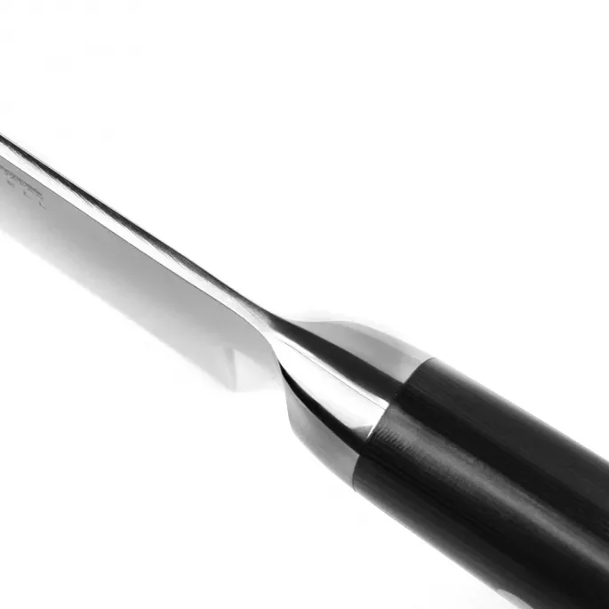 Кухонный нож 120 мм дамасская сталь, серия GOU Yaxell 37002ВП - Фото 4 Кухонный нож 120 мм дамасская сталь, серия GOU Yaxell 37002ВП