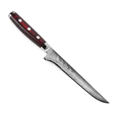 Обробний ніж 150 мм дамаська сталь, серія SUPER GOU Yaxell 37106ВП