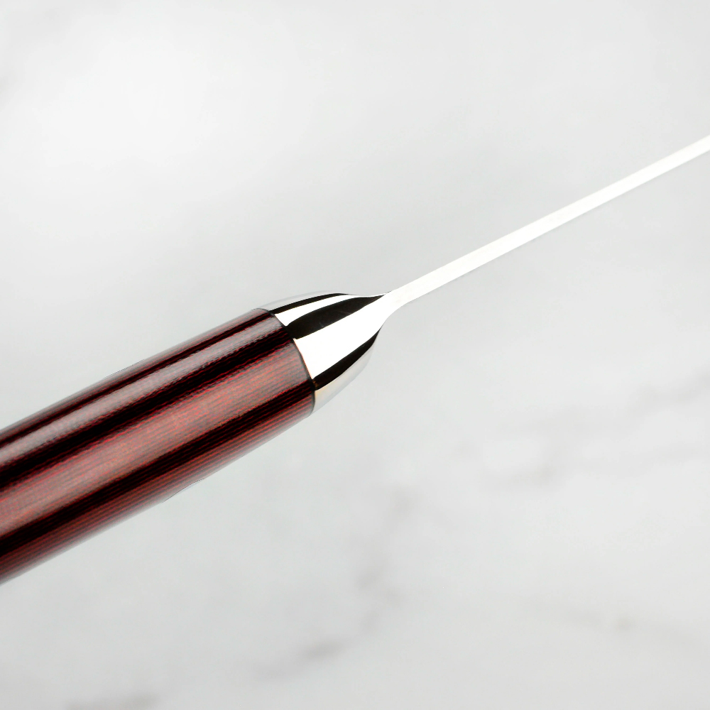 Ніж для нарізки 230 мм дамаська сталь, серія SUPER GOU Yaxell 37139 - Фото 5 Ніж для нарізки 230 мм дамаська сталь, серія SUPER GOU Yaxell 37139