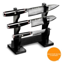 Набор ножей из 3-х предметов серия GOU YPSILON  Yaxell 37200-004