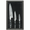 Набор ножей с 3-х предметов дамасская сталь, серия RAN Yaxell 36000-803 - Фото 1
