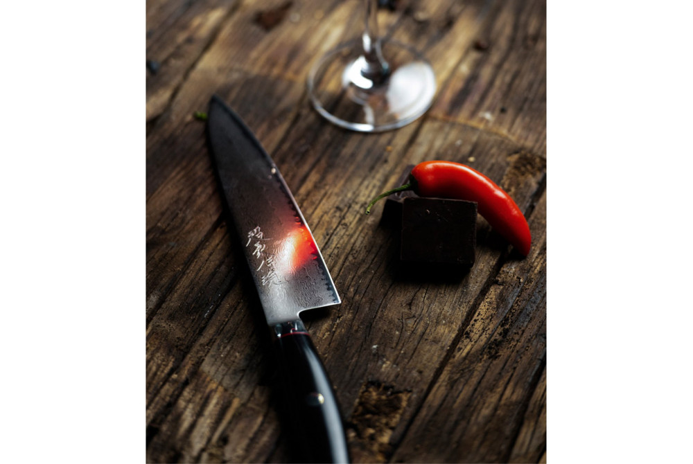 Аналіз твердості сталі японських ножів Yaxell за шкалою HRC