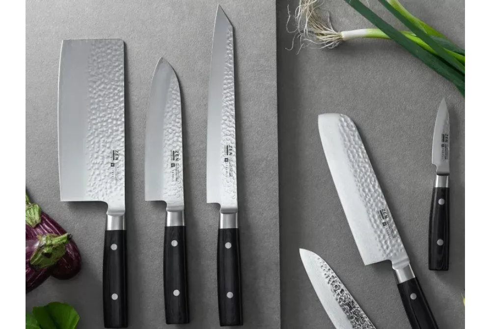 Yaxell Zen - гармония качества и стиля японских ножей из дамасской стали