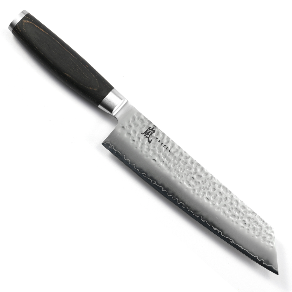 まさゆきページ Ножи Kiritsuke - купить японский нож для мяса из дамасской стали