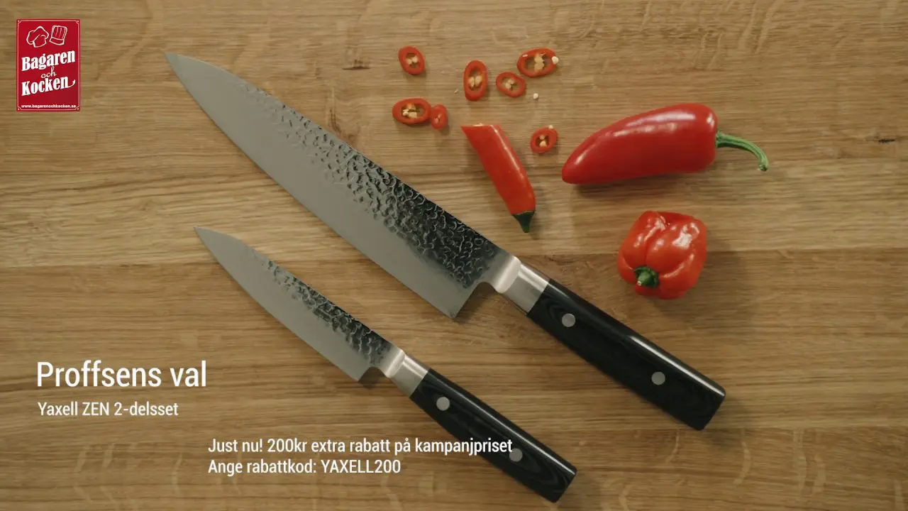 Удобство ножей Yaxell в процессе повседневного приготовления пищи