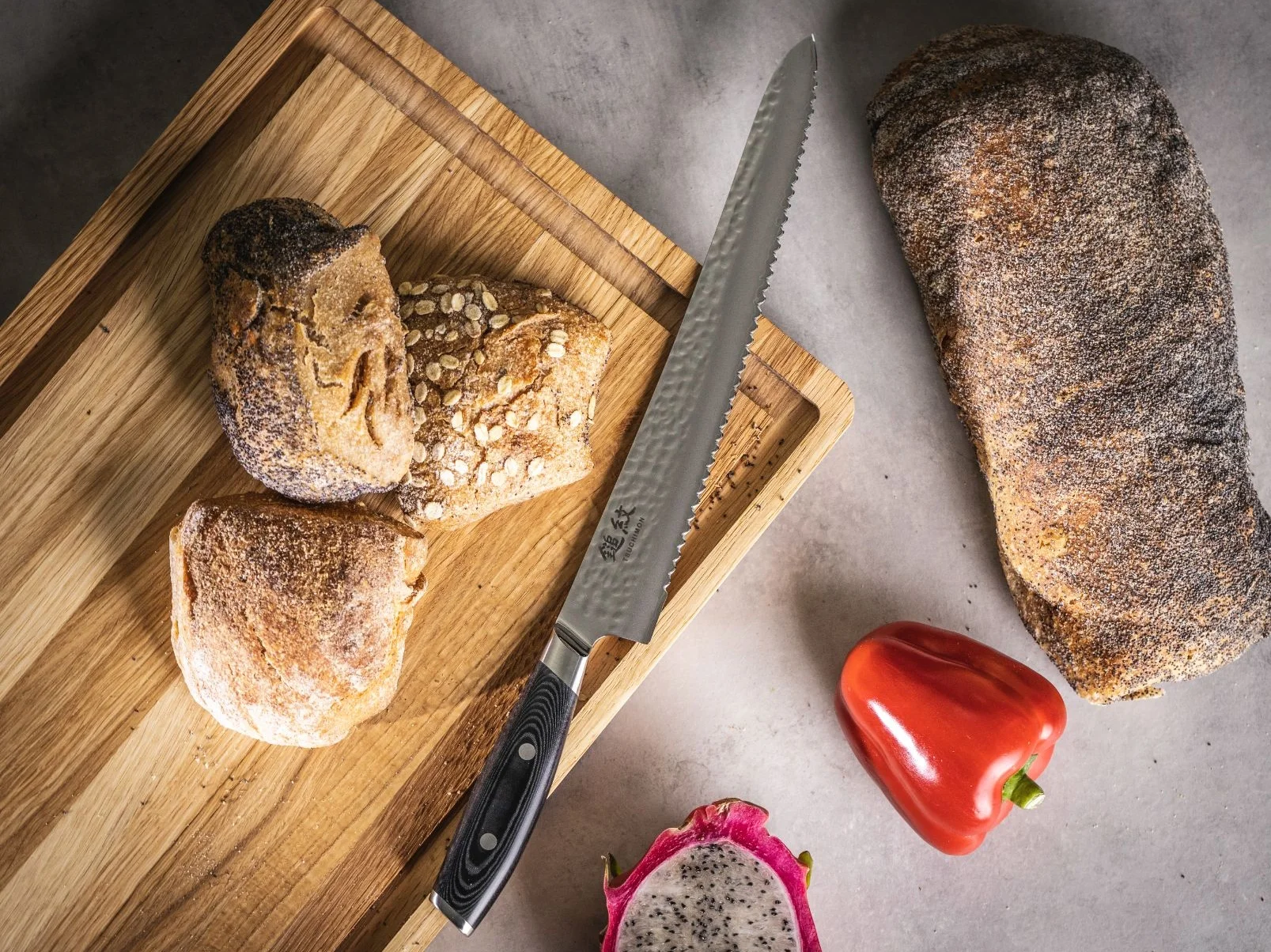 Японский нож для хлеба – не только для хлеба