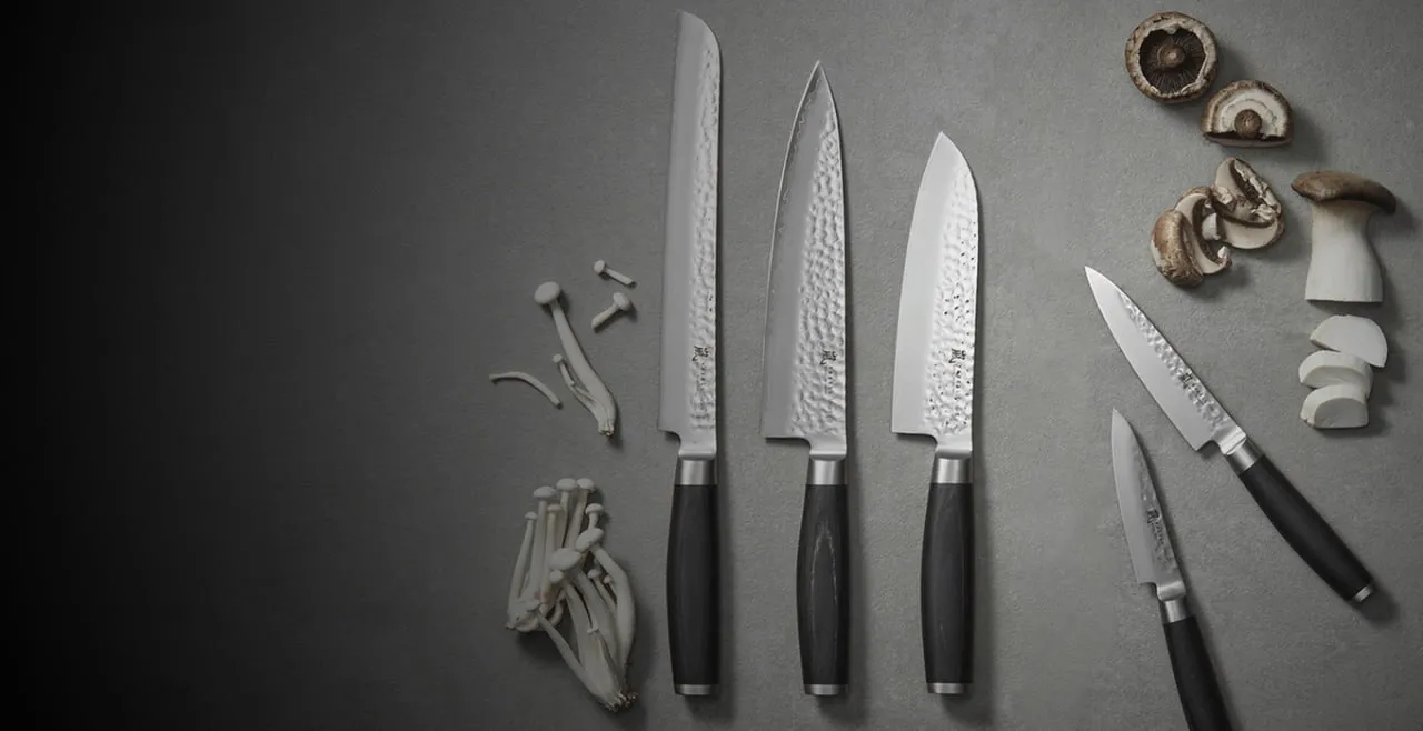 Идеальный японский нож для нарезки разных типов продуктов