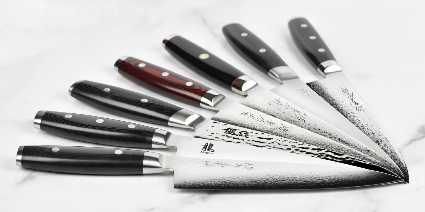 Сравнение материалов рукояток японских ножей Yaxell