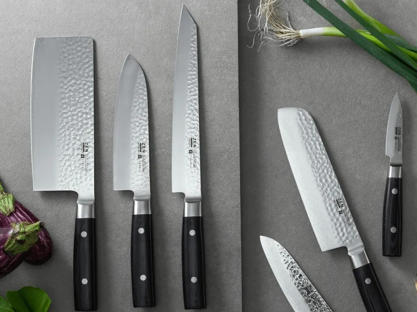 Yaxell Zen - гармония качества и стиля японских ножей из дамасской стали