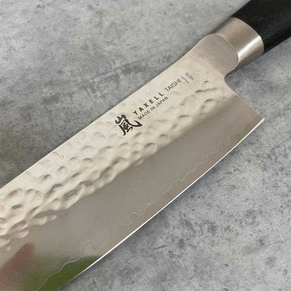 Нож Сантоку 165 мм дамасская сталь, серия TAISHI Yaxell 34701