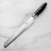 Нож для хлеба 230 мм дамасская сталь, серия KETU Yaxell 34908 - Фото 4
