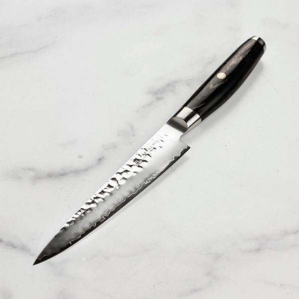 Нож для нарезки 150 мм дамасская сталь, серия KETU Yaxell 34916