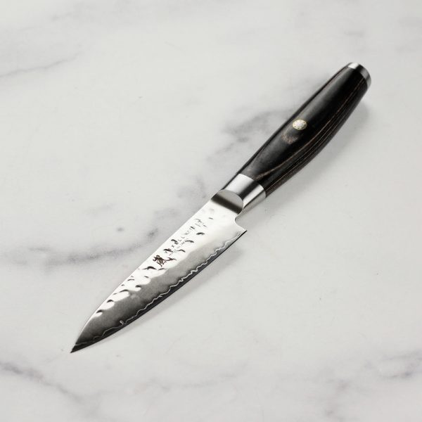 Нож для чистки овощей 100 мм дамасская сталь, серия KETU Yaxell 34935