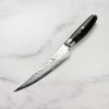 Обвалочный нож 150 мм дамасская сталь, серия KETU Yaxell 34936 - Фото 3