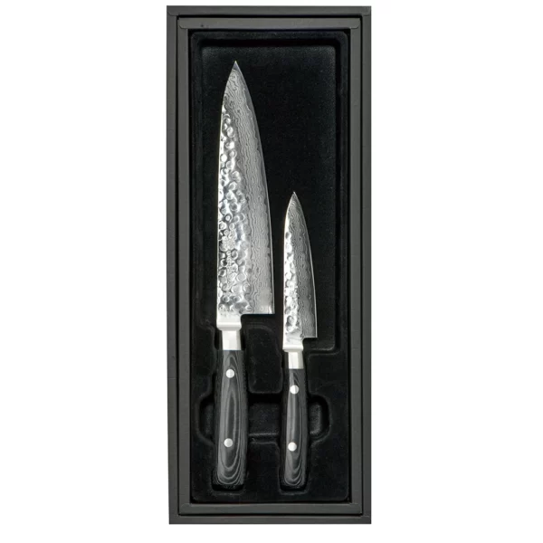 Набір ножів з 2-х предметів, дамаська сталь, серія ZEN Yaxell 35500-902