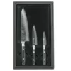 Набір ножів з 3-х предметів, дамаська сталь, серія ZEN Yaxell 35500-903ВП - Фото 1