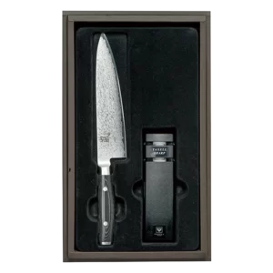 Набор ножей из 2-х предметов, дамасская сталь, серия RAN Yaxell 36000-002