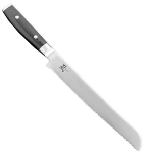 Нож для хлеба 230 мм дамасская сталь, серия RAN Yaxell 36008
