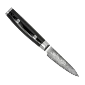 Нож для чистки овощей и фруктов 80 мм дамасская сталь, RAN PLUS Yaxell 36603ВП
