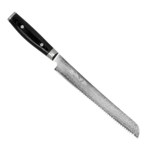 Нож для хлеба 230 мм дамасская сталь, серия RAN PLUS Yaxell 36608
