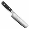 Нож Накири 165 мм дамасская сталь, серия RAN PLUS Yaxell 36644 - Фото 1