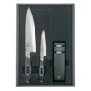 Набір ножів з 3-х предметів, дамаська сталь, серія TSUCHIMON Yaxell 36700-003ВП - Фото 1