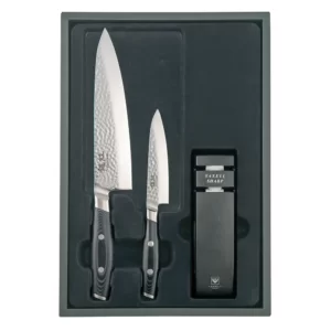 Набор ножей из 3-х предметов, дамасская сталь, серия TSUCHIMON Yaxell 36700-003ВП