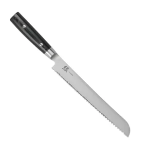 Нож для хлеба 230 мм дамасская сталь, серия YUKARI Yaxell 36808ВП