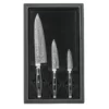 Набір ножів з 3-х предметів, дамаська сталь, серія GOU Yaxell 37000-903ВП - Фото 1
