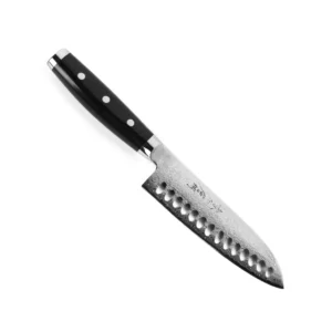 Нож Сантоку 165 мм дамасская сталь, серия GOU Yaxell 37001GВП