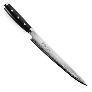 Нож для нарезки 255 мм дамасская сталь, серия GOU Yaxell 37009ВП