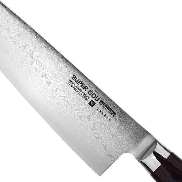 Набір ножів з 3-х предметів, дамаська сталь, серія SUPER GOU Yaxell 37100-003