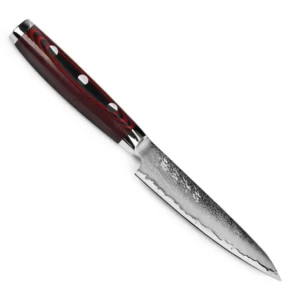 Кухонный нож 120 мм дамасская сталь, серия SUPER GOU Yaxell 37102