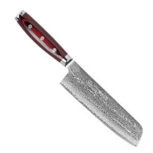 Нож Накири 180 мм дамасская сталь, серия SUPER GOU Yaxell 37104ВП
