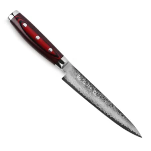 Нож для нарезки 180 мм дамасская сталь, серия SUPER GOU Yaxell 37107