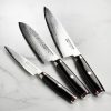 Набор ножей из 3-х предметов серия GOU YPSILON  Yaxell 37200-004 - Фото 9